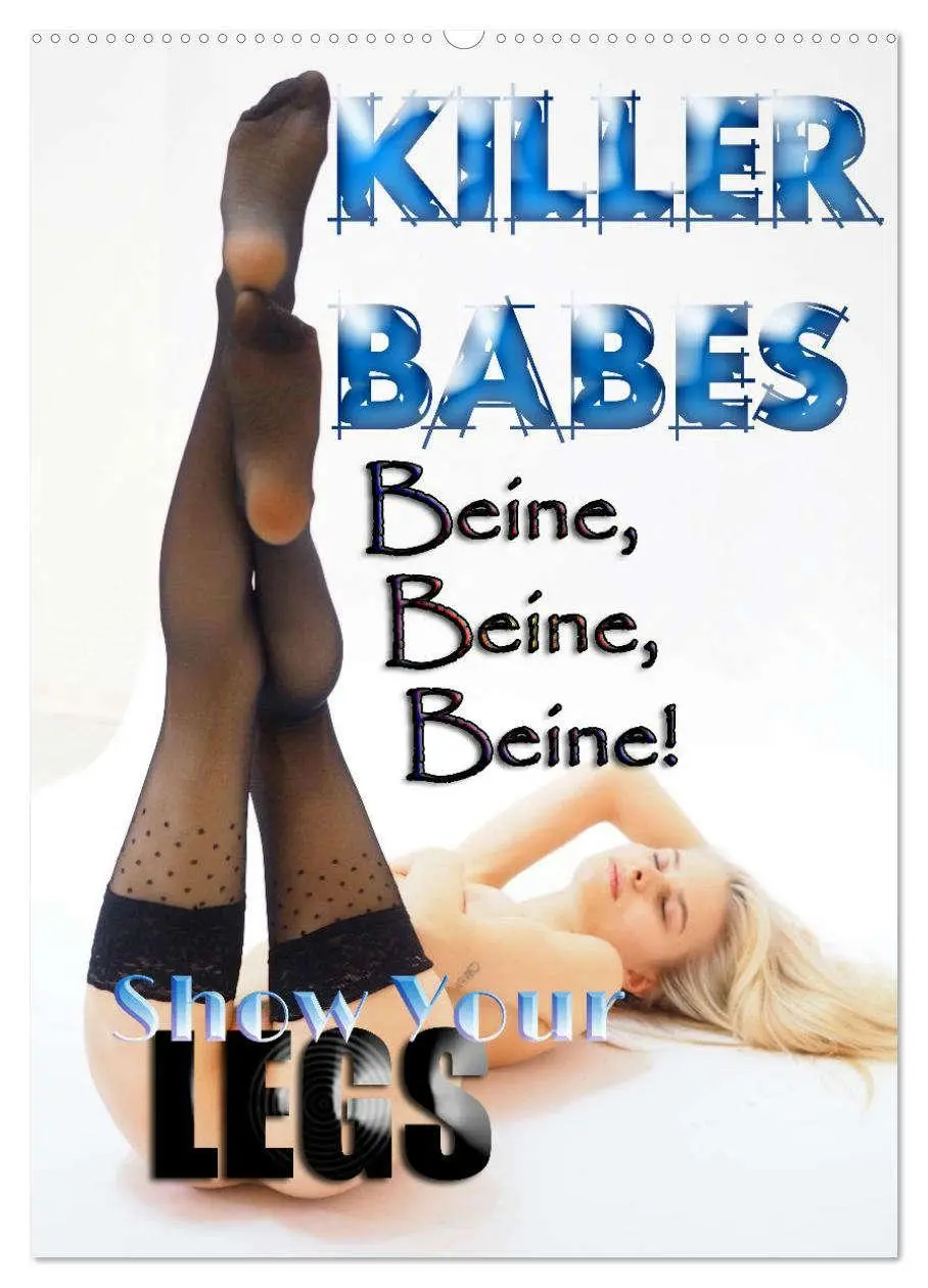 Cover: 9783516242089 | KILLERBABES - Show Your Legs! (Wandkalender 2026 DIN A2 hoch),...